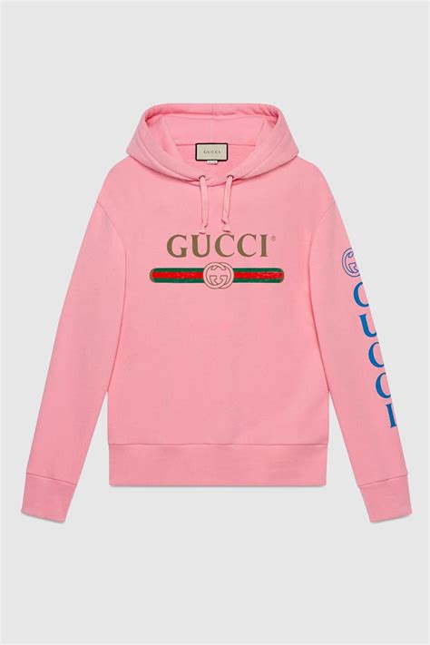 gucci pink dragon hoodie